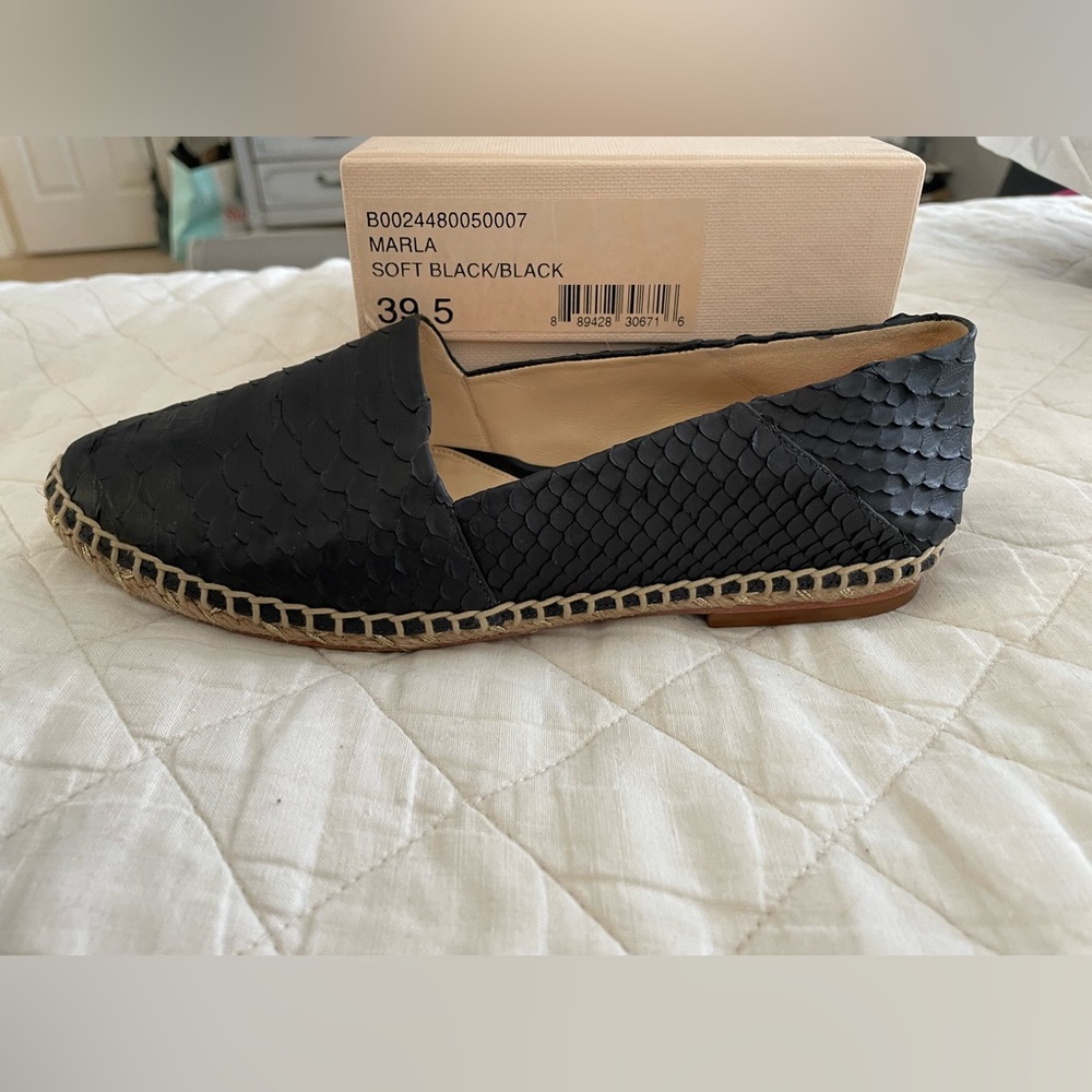Alexandre Birman - Marla Python Black Espadrilles - image 1